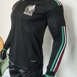 2026/27 Mexico Third Black Player Version Long Sleeve Soccer Jersey