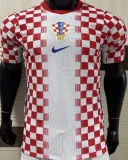 2026/27 Croatia Home Player Version Soccer Jersey 背下有格子