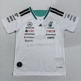 2026 Mercedes AMG Petronas F1 White Kids Team T-Shirt   童装