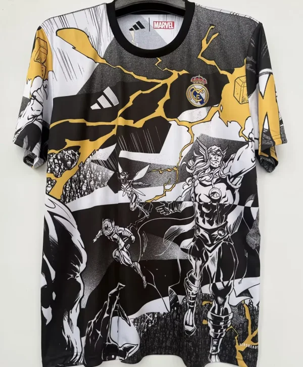 2026/27 RM x MARVEL Special Edition Fans Soccer Jersey