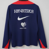 2026/27 Croatia Royal Blue Training Sweater