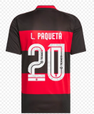 2026/27 Flamengo Home Player Version Long Sleeve Soccer Jersey