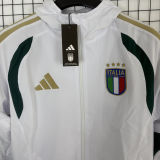 2026/27 Italy White Windbreaker
