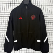 2026/27 M Utd Black Windbreaker
