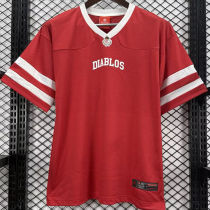 2026/27 Deportivo Toluca Red Baseball Jersey 托卢卡