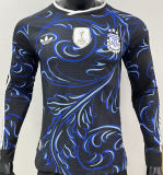 2026/27 Argentina Away Player Version Long Sleeve Soccer Jersey    长袖