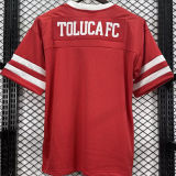 2026/27 Deportivo Toluca Red Baseball Jersey 托卢卡