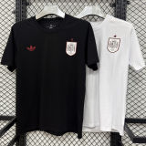 2026/27 Spain White Casual Pure Cotton T-Shirt   T293