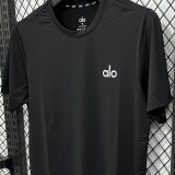 2026/27 alo Casual Quick Drying Training T-Shirt    A330 黑色