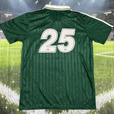 2026 AD x oasis #25 Green Retro Style Fans Soccer Jersey (Have No.25 带号码）