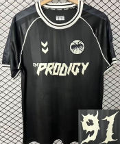 #91 The Prodigy x Hummel Black Fans Soccer Jersey 2026/27