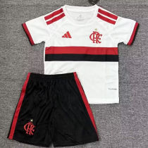 2026/27 Flamengo Away White Kids Soccer Jersey