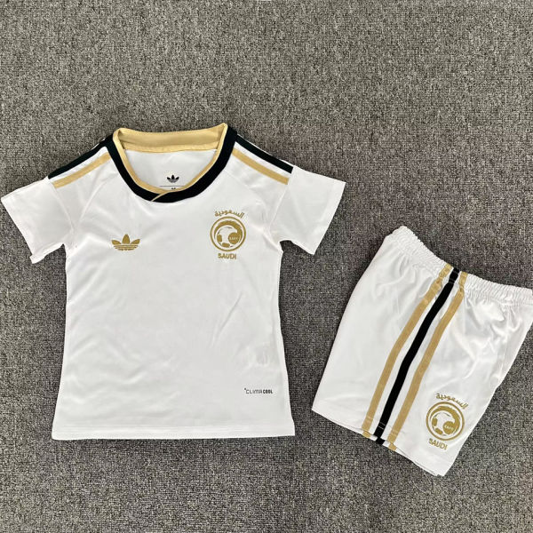 2026/27 Saudi Arabia Away White Kids Soccer Jersey