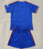 2026/27 M Utd Blue Special Edition Kids Soccer Jersey