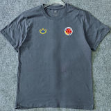 2026/27 Colombia Retro Style Pure Cotton T-Shirt 队微 红色