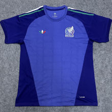 2026/27 Mexico Goalkeeper Blue Fans Soccer Jersey