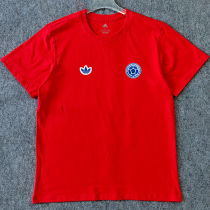 2026/27 Colombia Retro Style Pure Cotton T-Shirt 队微 蓝色