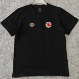 2026/27 Colombia Retro Style Pure Cotton T-Shirt 队微 红色