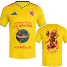 2026/27 Colombia 1:1 Quality Home X-Karol G Graphics Fans Soccer Jersey