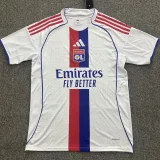 2025/26 Lyon Home White Fans Soccer Jersey