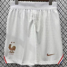 2026/27 France Home White Player Version Shorts Pants