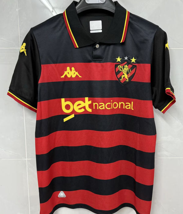 2026/27 Sport Recife Home Red Black Fans Soccer Jersey