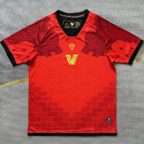 2025/26 Venezia FC 4TH Red Fans Soccer Jersey 不 带胸前广告