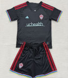 2025/26 Colorado Rapids Home Kids Soccer Jersey 科罗拉多急流