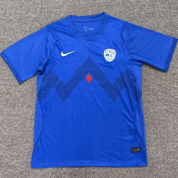 2026/27 Slovenia Home Blue Fans Soccer Jersey