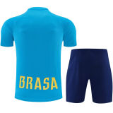 2026/27 Brazil Blue Training Jersey(A Set)