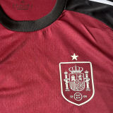 2026/27 Spain Goalkeeper Red Fans Soccer Jersey