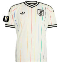 2026/27 Japan Away White Fans Soccer Jersey  (Have Right Patch 有右臂章 黑底白字）