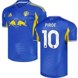 2025/26 Leeds United Away Blue Fans Soccer Jersey