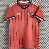 2026/27 Scotland Away Fans Soccer Jersey (Have Right Patch 有右臂章 黑底白字）