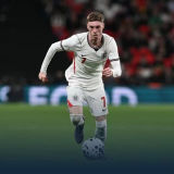 2026/27 England 1:1 Quality Home White Fans Soccer Jersey (Have Right Patch 有右臂章 金底白字）