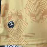 2026/27 Ghana Away Yellow Fans Soccer Jersey (Have Right Patch 有右臂章 黑底白字）