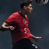 2026/27 England 1:1 Quality Away Red Fans Soccer Jersey (Have Right Patch 有右臂章 白底金字）