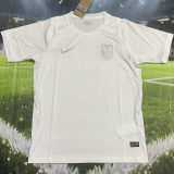 2026/27 Norway Third White Fans Soccer Jersey (Have Right Patch 有右臂章 黑底白字）