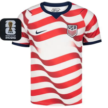 2026/27 U.S  Home Fans Soccer Jersey  (Have Right Patch 有右臂章 黑底白字）