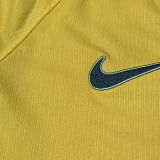 2026/27 Brazil 1:1 Quality Home Yellow Fans Soccer Jersey (Have Right Patch 有右臂章 金底白字）