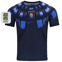 2026/27 Uruguay Away Fans Soccer Jersey  (Have Right Patch 有右臂章 白底金字）