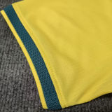 2026/27 Brazil 1:1 Quality Home Yellow Fans Soccer Jersey (Have Right Patch 有右臂章 金底白字）