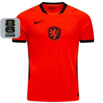 2026/27 NL Home 1:1 Quality Orange Fans Soccer Jersey (Have Right Patch 有右臂章 白底黑字）