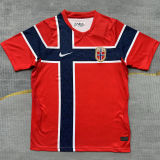 2026/27 Norway Home Red Fans Soccer Jersey  (Have Right Patch 有右臂章 白底黑字）