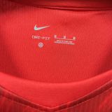 2026/27 Turkey Away Red Fans Soccer Jersey  (Have Right Patch 有右臂章 白底黑字）