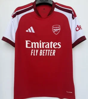 2026/27 ARS 1:1 Quality Home Red Fans Soccer Jersey