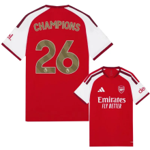 CHAMPIONS # 26 ARS 1:1 Quality Home Red Fans Jersey 2026/27 ★★ 新款