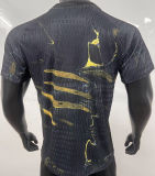 KVARATSKHELIA #7 PSG x Labubu Dark Night Edition Black Player Version Jersey 2025/26 拉布布字体 ★★