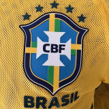 2026/27 Brazil Double Layered Windbreaker  (Size is Slightly Small ,Please Purchase a Large Size)