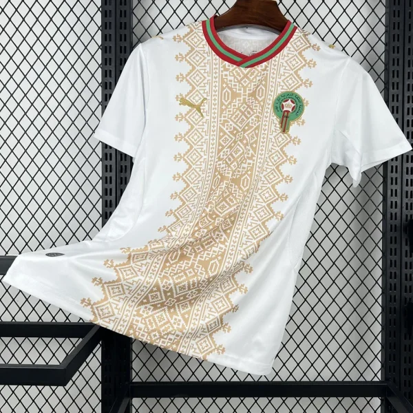 2026/27 Morocco Away White Fans Soccer Jersey